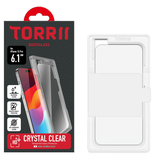 Torrii BODYGLASS 玻璃保護貼 for iPhone 15 Pro