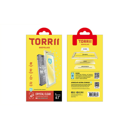 Torrii BODYGLASS 抗菌塗層玻璃保護貼 (for iPhone 14 系列)